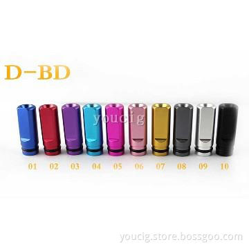 hot electronic cigarette cAluminium Colorful   D-BD drip tip